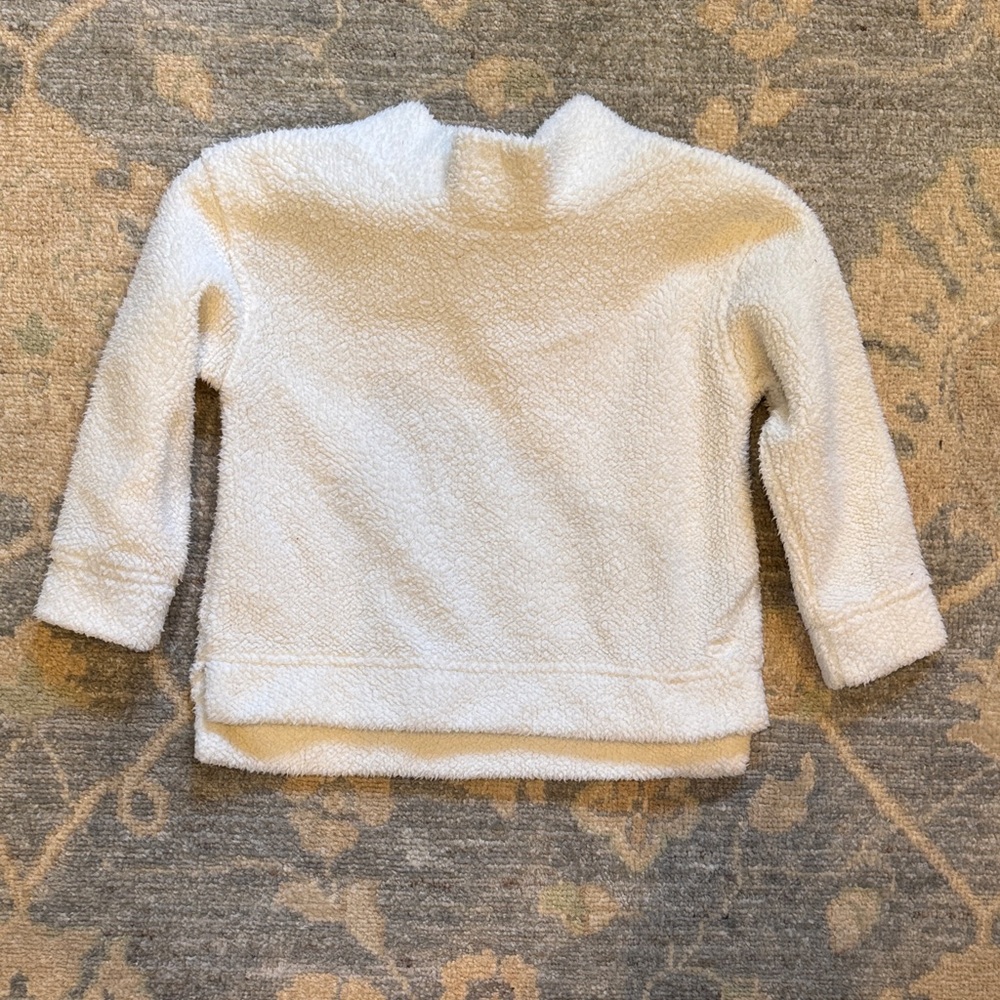 Vineyard Vines Cream Fleece Sweatshirt - 3T